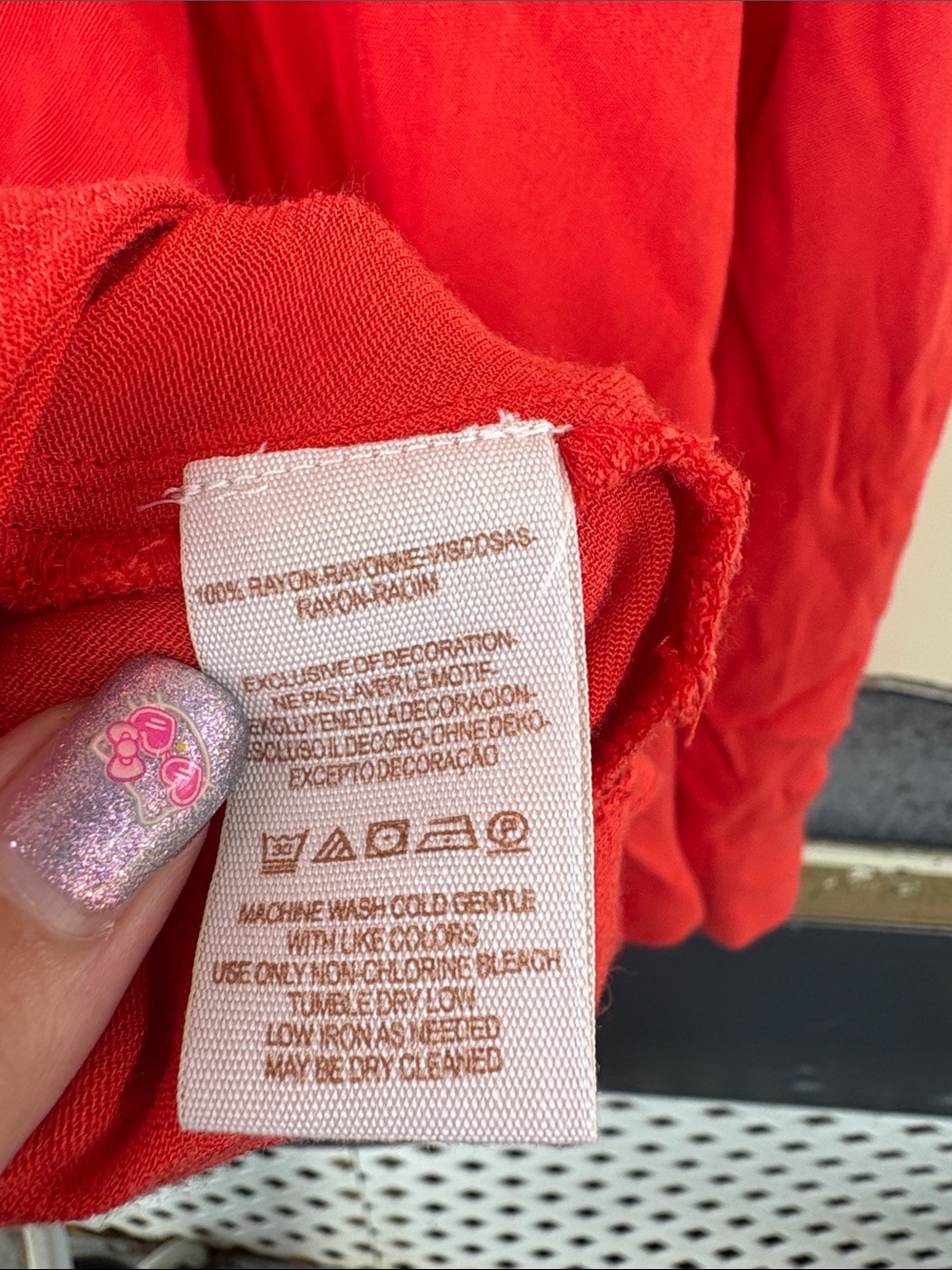Free People Red Embroidered Mini Dress - Picture 7 of 9